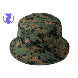 ニューハッタン バケットハット 帽子 メンズ レディース NEWHATTAN 無地 シンプル 迷彩 S/M L/XL [ ol ptn ]