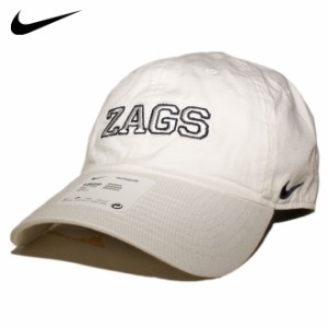 ナイキ ストラップバックキャップ 帽子 メンズ レディース NIKE NCAA ゴンザガ ブルドッグス フリーサイズ [ wt ]
