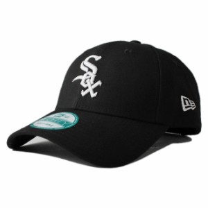 ニューエラ ストラップバックキャップ 帽子 NEW ERA 9forty メンズ レディース MLB シカゴ ホワイトソックス フリーサイズ [ bk ]