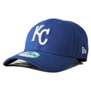 ニューエラ ストラップバックキャップ 帽子 NEW ERA 9forty メンズ レディース MLB カンザスシティ ロイヤルズ フリーサイズ [ bl ]