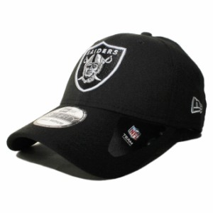 ニューエラ ベースボールキャップ 帽子 NEW ERA 39thirty メンズ レディース NFL オークランド レイダース S/M M/L L/XL [ bk ]