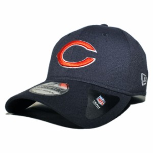 ニューエラ ベースボールキャップ 帽子 NEW ERA 39thirty メンズ レディース NFL シカゴ ベアーズ S/M M/L L/XL [ nv ]