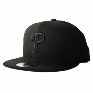 ニューエラ スナップバックキャップ 帽子 NEW ERA 9fifty メンズ レディース MLB フィラデルフィア フィリーズ フリーサイズ [ bk ]