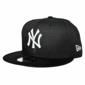 ニューエラ スナップバックキャップ 帽子 NEW ERA 9fifty メンズ レディース MLB ニューヨーク ヤンキース フリーサイズ [ bk ]