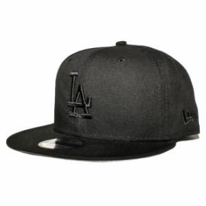 ニューエラ スナップバックキャップ 帽子 NEW ERA 9fifty メンズ レディース MLB ロサンゼルス ドジャース フリーサイズ [ bk ]