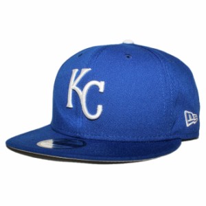 ニューエラ スナップバックキャップ 帽子 NEW ERA 9fifty メンズ レディース MLB カンザスシティ ロイヤルズ フリーサイズ [ bl ]