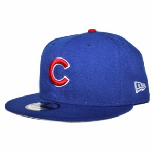 ニューエラ スナップバックキャップ 帽子 NEW ERA 9fifty メンズ レディース MLB シカゴ カブス フリーサイズ [ bl ]