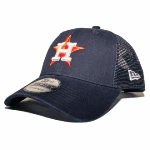 ニューエラ メッシュキャップ スナップバック 帽子 NEW ERA 9forty メンズ レディース MLB ヒューストン アストロズ フリーサイズ [ nv ]