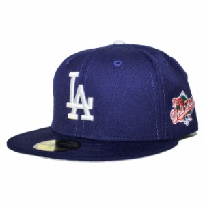 ニューエラ ベースボールキャップ 帽子 NEW ERA 59fifty メンズ レディース MLB ロサンゼルス ドジャース 6 7/8-8 1/4 [ bl ]