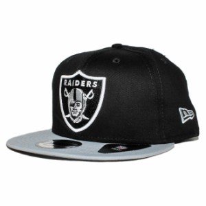 ニューエラ スナップバックキャップ 帽子 NEW ERA 9fifty メンズ レディース NFL ラスベガス レイダース フリーサイズ [ bk ]