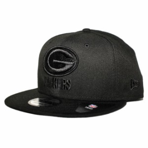 ニューエラ スナップバックキャップ 帽子 NEW ERA 9fifty メンズ レディース NFL グリーンベイ パッカーズ フリーサイズ [ bk ]