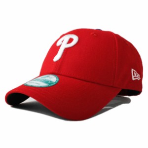 ニューエラ ストラップバックキャップ 帽子 NEW ERA 9forty メンズ レディース MLB フィラデルフィア フィリーズ フリーサイズ [ rd ]