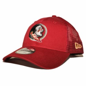 ニューエラ メッシュキャップ スナップバック 帽子 NEW ERA 9forty メンズ レディース NCAA フロリダステイト セミノールズ フリーサイズ