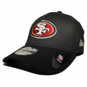 ニューエラ ベースボールキャップ 帽子 NEW ERA 39thirty メンズ レディース NFL サンフランシスコ 49ERS S/M M/L L/XL [ bk ]