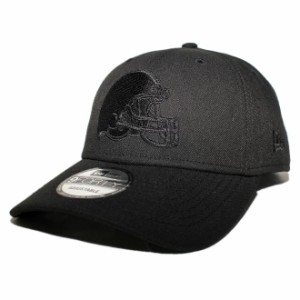 ニューエラ スナップバックキャップ 帽子 NEW ERA 9forty メンズ レディース NFL クリーブランド ブラウンズ フリーサイズ [ bk ]