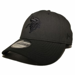 ニューエラ スナップバックキャップ 帽子 NEW ERA 9forty メンズ レディース NFL ミネソタ バイキングス フリーサイズ [ bk ]