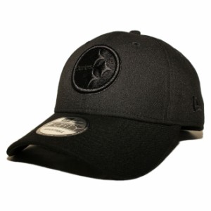 ニューエラ スナップバックキャップ 帽子 NEW ERA 9forty メンズ レディース NFL ピッツバーグ スティーラーズ フリーサイズ [ bk ]