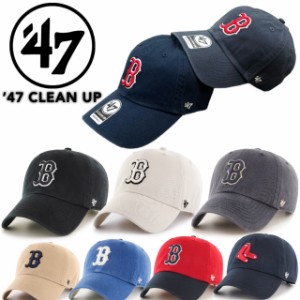 47 キャップ フォーティーセブン ブランド 帽子 野球チーム ボストン RGW02GWS レッドソックス クリーンナップ 刺繍ロゴ 柔らか 47BRAND 