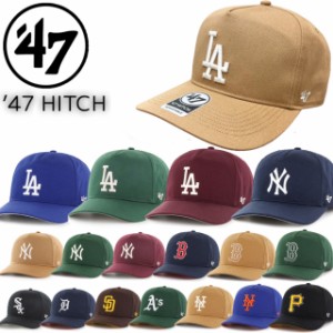 47 キャップ フォーティーセブン LA ヤンキース ドジャース NYY 帽子 ヒッチ 野球チーム 刺繍ロゴ メンズ レディース 野球帽 47BRAND HIT