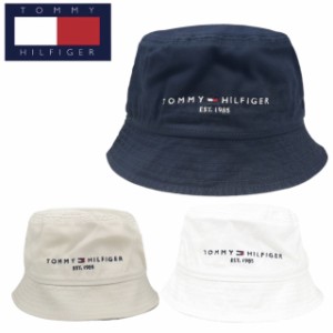 トミーヒルフィガー Tommy Hilfiger バケットハット 帽子 69J5966 メンズ レディース ハット 刺繍ロゴ トミーロゴ TOMMY HILFIGER ESTABL