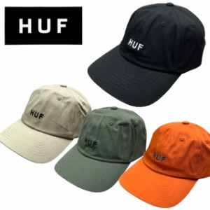 ハフ HUF キャップ 帽子 HT00716 メンズ レディース ワンサイズ ハット 調節可能 6パネル フリーサイズ HUF SET OG CV 6 PANEL HAT