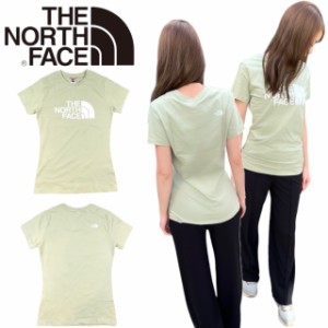 ザ ノースフェイス The North Face 半袖 Tシャツ レディース NF0A4T1Q イージー クルー プリントロゴ ハーフドーム THE NORTH FACE W S/S