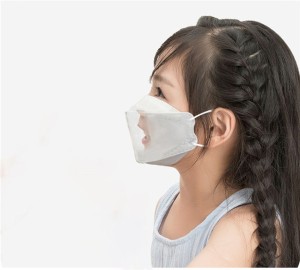 マスク  子供 使い捨て 不織布 柳葉型 50枚 立体構造 子ども 小さめ 息しやすい マスク 蒸れにくい 4層構