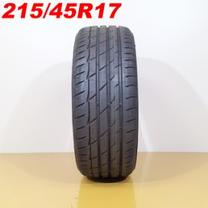 送料無料 2022年製 BRIDGESTONE ブリヂストン 215/45R17 91W POTENZA RE004 Adrenalin 夏タイヤ サマータイヤ 1本 [ A3372 ] 【中古タイ