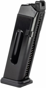 バトン Baton  ガスガン BATON グロック17 Glock17 G17 CO2 ガスガン 専用 24連 スペアマガジン (4580707972603)