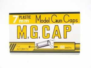 MGキャップ 7mm 発火式 モデルガン キャップ火薬 100発入 オートマチック リボルバー