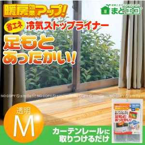 省エネ冷気ストップライナー 透明M[E1404]【ネコポス送料無料】[NT]