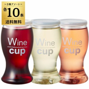 イタリア ワインカップ アソート 各10本 187ml カップワイン イタリアワイン ワイン デ・アンジェリ赤ワイン 白ワイン ロゼ ロゼワイン 