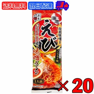 五木食品 えび味噌ラーメン 120g 20袋 五木 えび味噌 えびみそ 袋麺 ラーメン えび味噌 ラーメン えびラーメン 味噌ラーメン 海老味噌 海