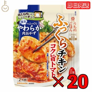 キッコーマン うちのごはん コク旨トマトチキン 70g 20個 kikkoman うちのご飯 おそうざいの素 惣菜 一品 料理の素 おかずの素 レンジ 電