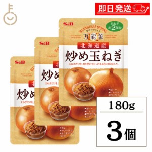 S&B エスビー食品 カレープラス 北海道産炒め玉ねぎ 180g ×3 炒め玉ねぎ 炒め 玉ねぎ たまねぎ タマネギ オニオン onion カレー レトル