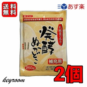 みたけ 発酵ぬかどこ 補充用 250g 2個 ぬか床 ぬかどこ 糠床 ぬか ぬか漬け 冷蔵庫 発酵 乳酸菌 捨て漬け不要 初心者 簡単 朝ごはん ぬか