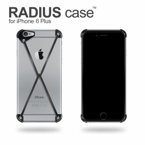 RADIUS case 6Plus All Slate X for iPhone6Plus by mod 3 ラディアス オールブラック  iPhoneケース iPhone6Plus カバー アイフォンケー