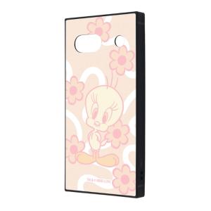 GooglePixel7a ケース ルーニーテューンズ トゥイーティー カナリア 花柄 キャラクター グッズ 耐衝撃 スマホ カバー エアクッション ハ