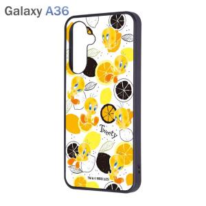 GalaxyA36 5G ケース トゥイーティー ルーニートューンズ 総柄 キャラクター グッズ 耐衝撃 スマホ カバー エアクッション Galaxy A36 5G