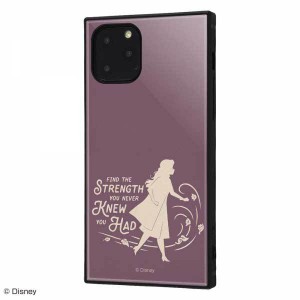 iPhone 11Pro 耐衝撃ケース ディズニー アナと雪の女王 ハイブリッドカバー KAKU スクエア 四角 キャラ おしゃれ かわいい 可愛い IQ-DP2