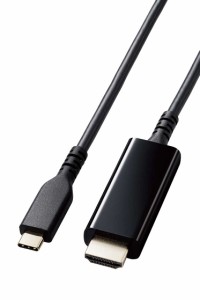 エレコム USB Type-C to HDMI 変換 ケーブル 1m 4K 60Hz 断線に強い 高耐久 【Windows PC Chromebook MacBook Pro / Air iPad Android US