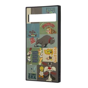 GooglePixel8a ケース ルーニートューンズ 集合 トゥイーティー バックス・バニー キャラクター グッズ 耐衝撃 スマホ カバー エアクッシ