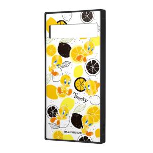 GooglePixel8a ケース トゥイーティー ルーニートューンズ 総柄 キャラクター グッズ 耐衝撃 スマホ カバー エアクッション ハイブリッド