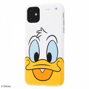 iPhone 11 ケース ディズニー ドナルド TPUソフトカバー 衝撃吸収 かわいい おしゃれ キャラクター 端末保護 イングレム IS-DP21H-DD