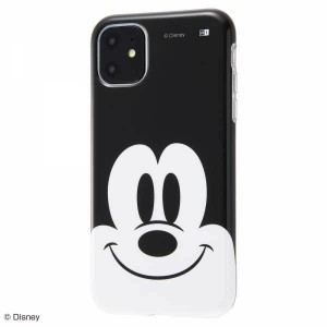 iPhone 11 ケース ディズニー ミッキー TPUソフトカバー 衝撃吸収 かわいい おしゃれ キャラクター 端末保護 イングレム IS-DP21H-MK