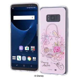 Galaxy S8 耐衝撃ケース ディズニー オーロラ カバー ハイブリッド かわいい 可愛い おしゃれ イングレム IJ-DGS8CC2-AU012