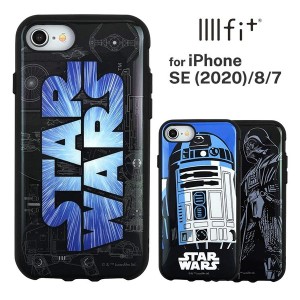 iPhone SE 第3世代 第2世代  8 7 ケース STAR WARS ロゴ ダースベイダー R2-D2 耐衝撃カバー IIIIfit カッコイイ かっこいい おしゃれ グ