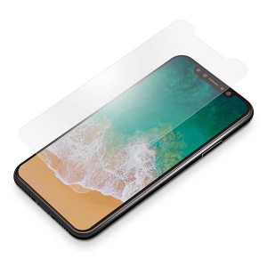 iPhone X 液晶画面保護フィルム 衝撃吸収EXTRA アンチグレア 耐衝撃 液晶保護 フィルム クリア 画面 スマホ スマートフォン 保護 PGA