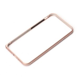 iPhone SE(第2世代)/8/7 バンパー ローズゴールド ケース カバー アルミニウム バンパー 保護 シンプル おしゃれ オシャレ PGA