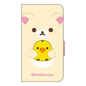 iPhone X ケース リラックマ コリラックマ／ダイカット 手帳型カバー フリップ かわいい 可愛い おしゃれ オシャレ キャラ PGA